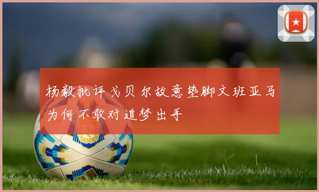杨毅批评戈贝尔故意垫脚文班亚马为何不敢对追梦出手
