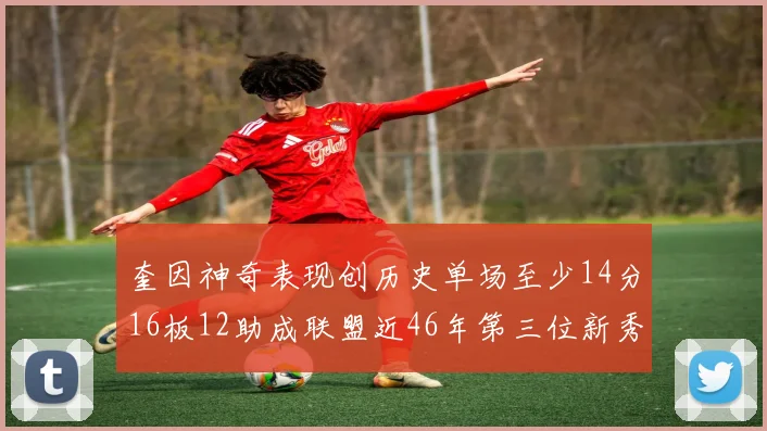 奎因神奇表现创历史单场至少14分16板12助成联盟近46年第三位新秀